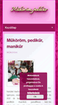 Mobile Screenshot of mukorom-pedikur.hu